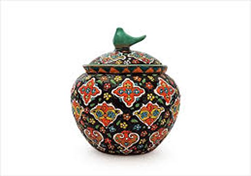 تصویر 3 از خرید و قیمت قندان سفالی رنگی + فروش عمده